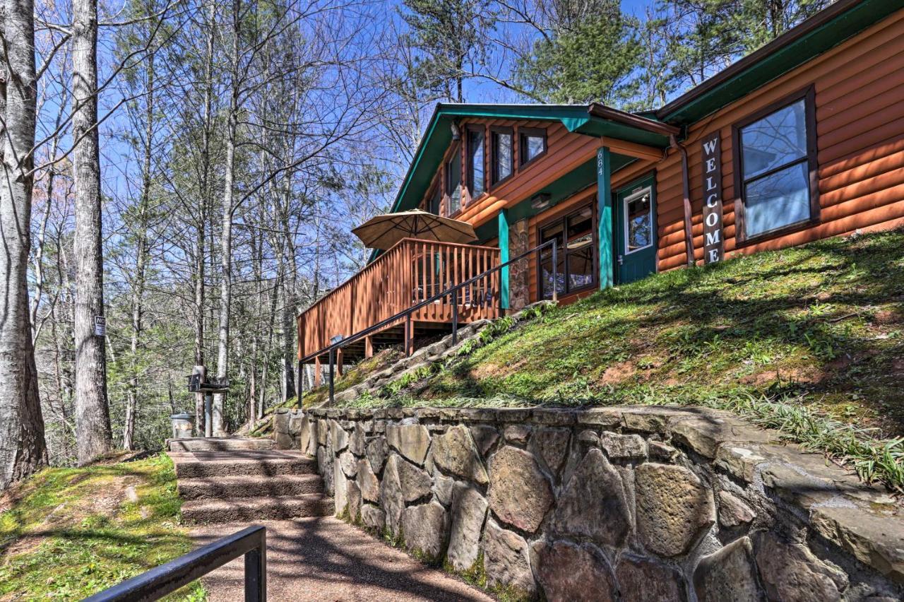 Smoky Mountain Cabin 4 Acres, 3 Mi To Gatlinburg Buitenkant foto